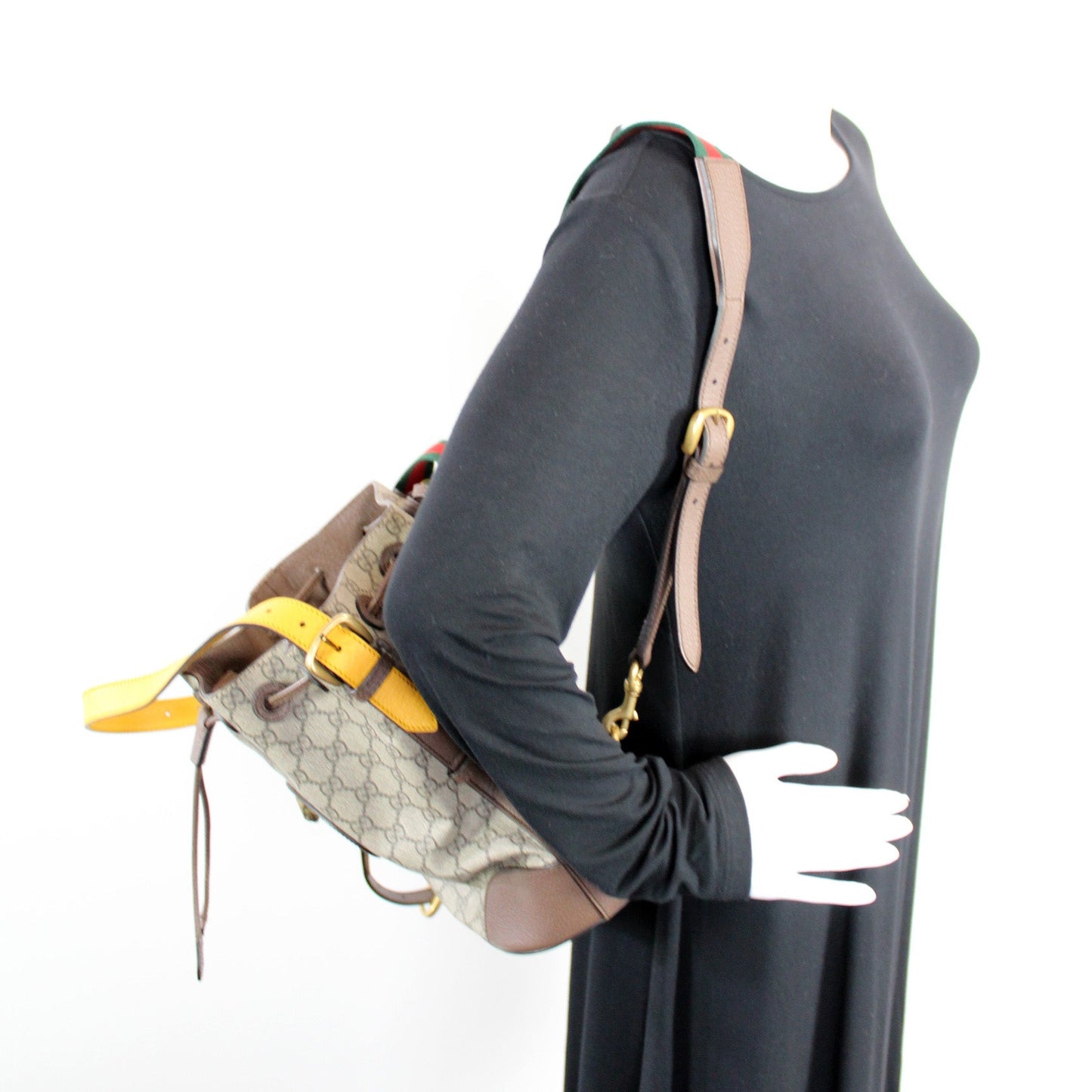 473875 Neo Vintage Drawstring Bucket Backpack