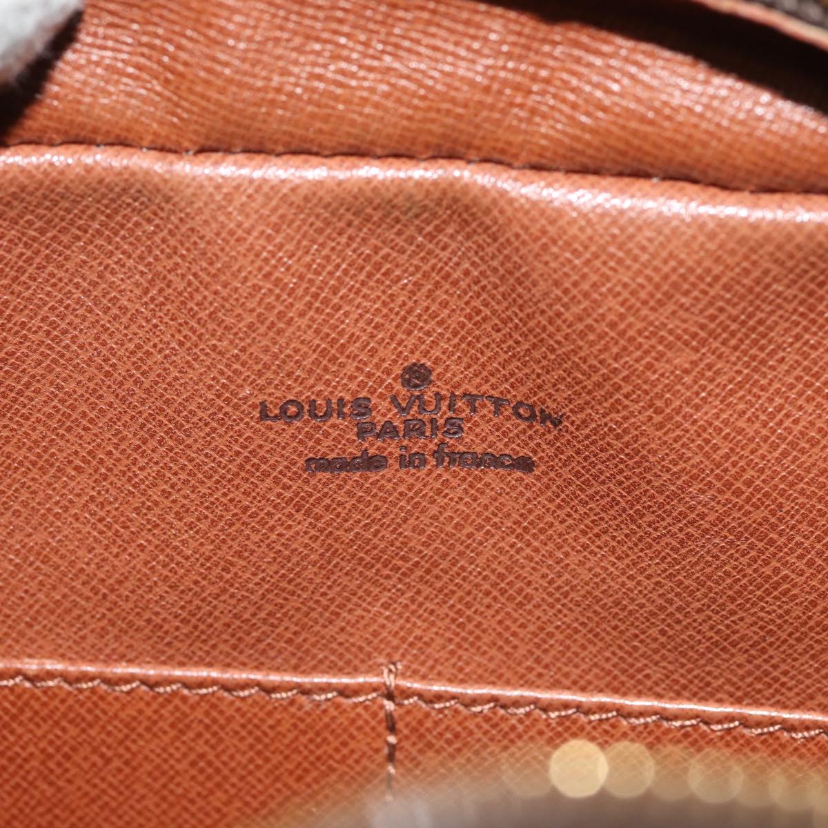 Louis Vuitton Compiegne 28 Brown Canvas Clutch Bag