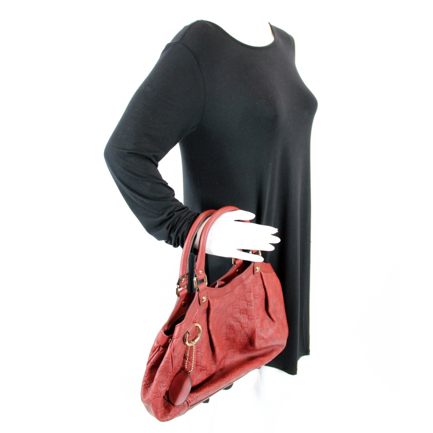 211944 Sukey GG Leather Medium