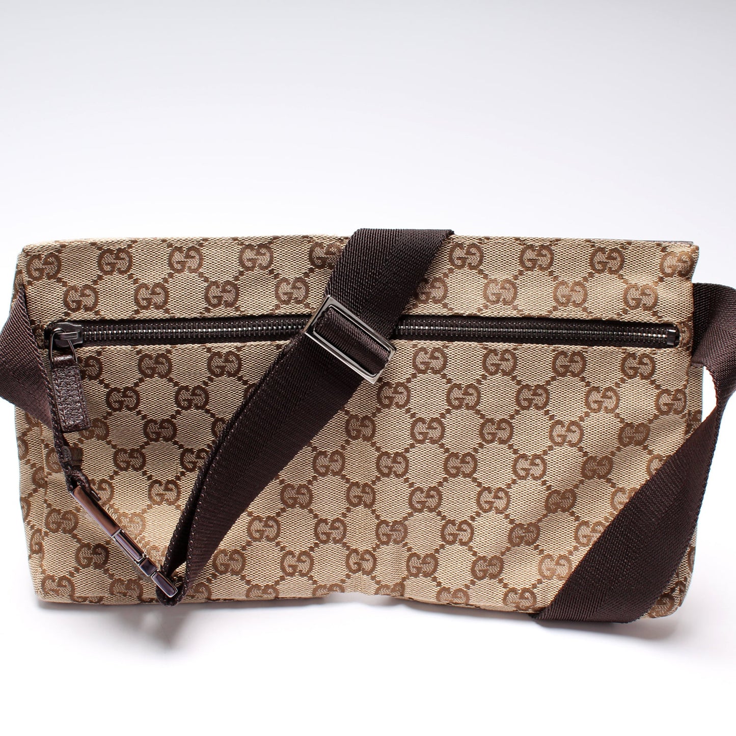 28566 GG Canvas Waist Bag