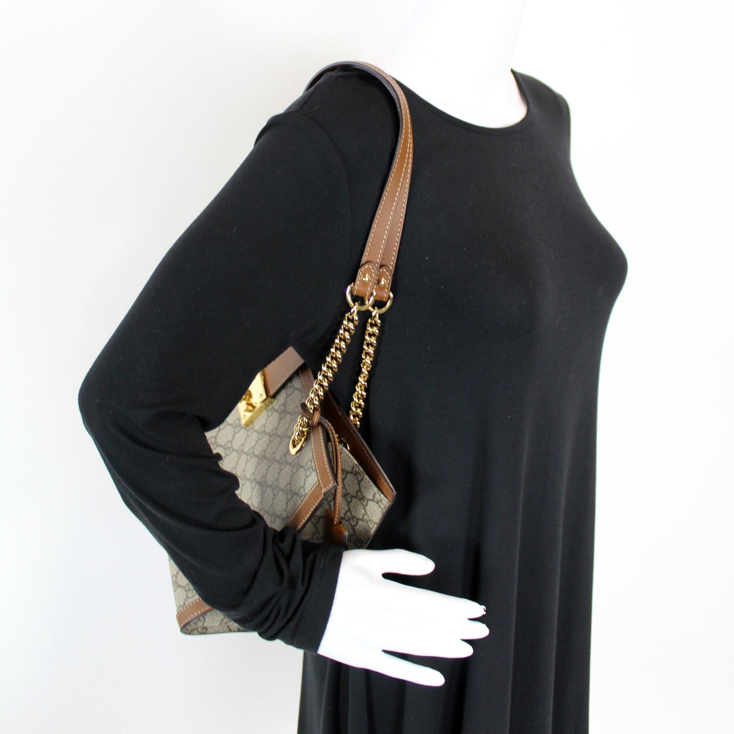 479197 Padlock GG Shoulder Medium