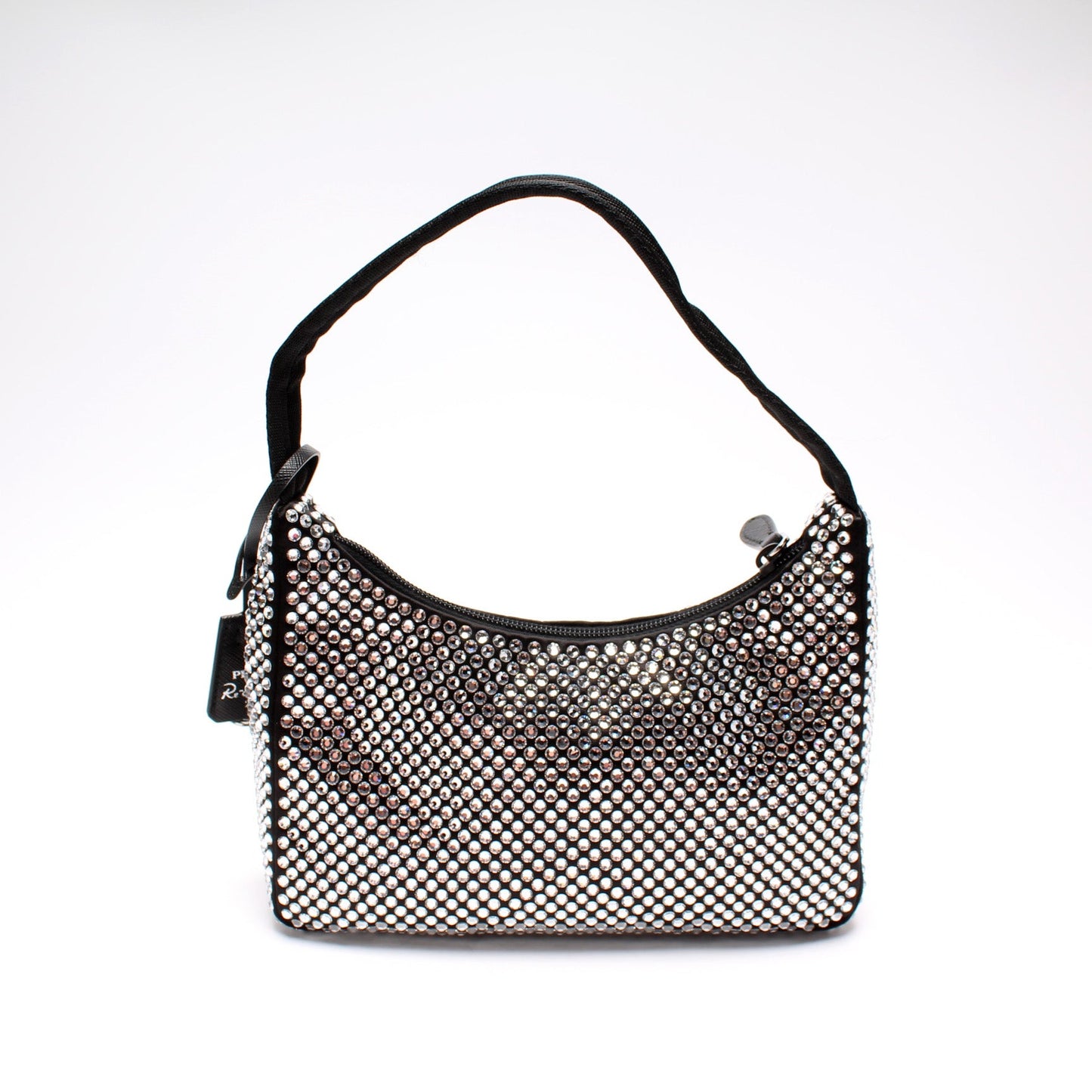 1BC515 Satin Crystal Re-Edition 2000 Mini Bag
