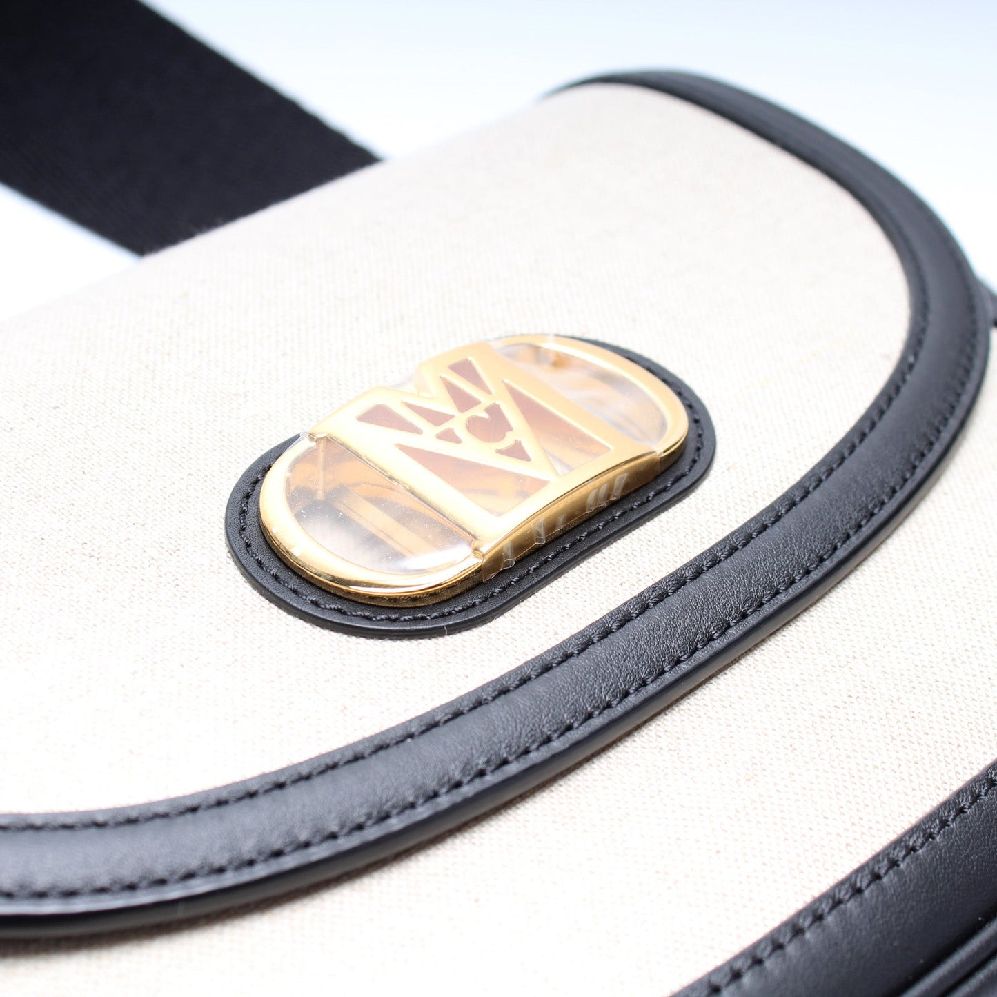 Travia Small Crossbody Italian Canvas Spanish Leather