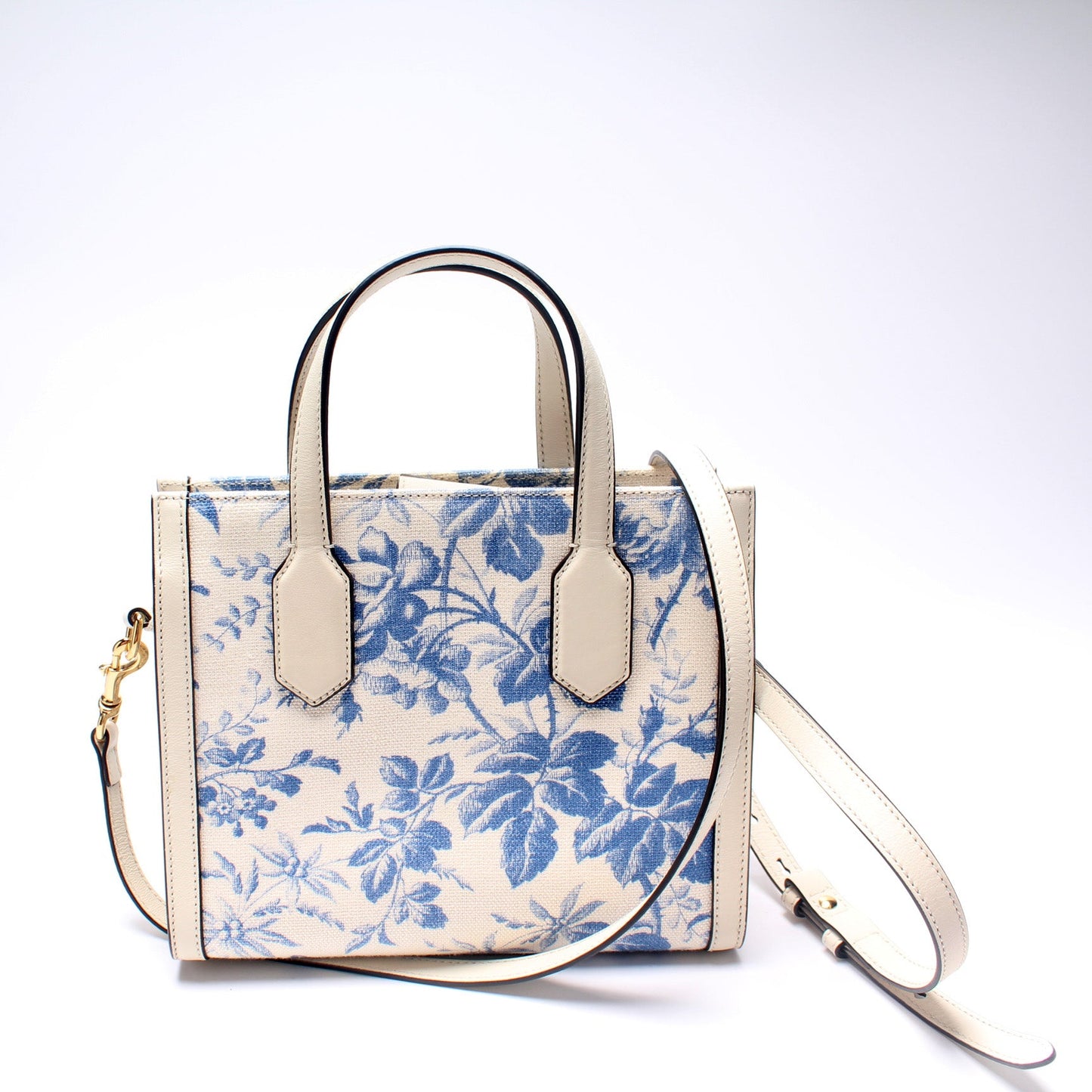 443089 Ribbon Tote Small Floral