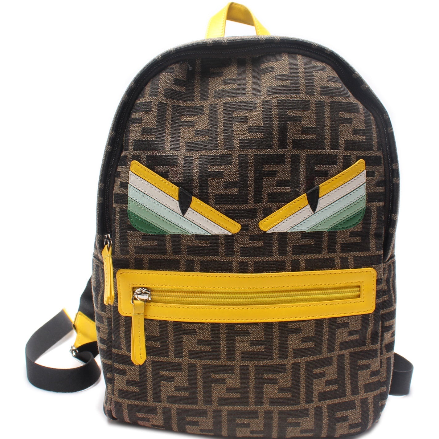 Zucca Canvas Monster Eyes Small Backpack