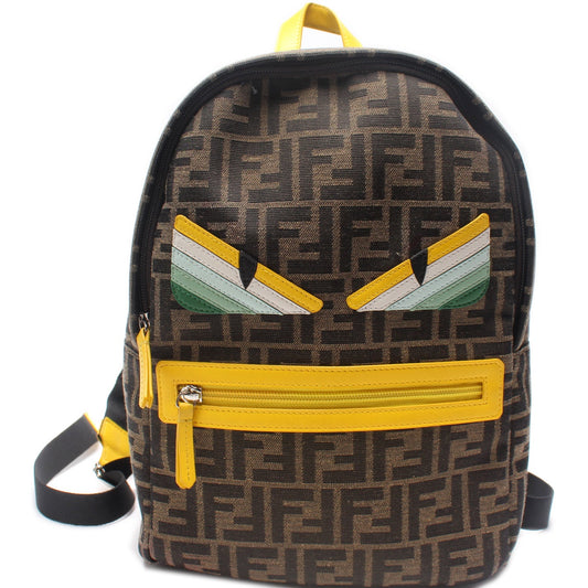 Zucca Canvas Monster Eyes Small Backpack