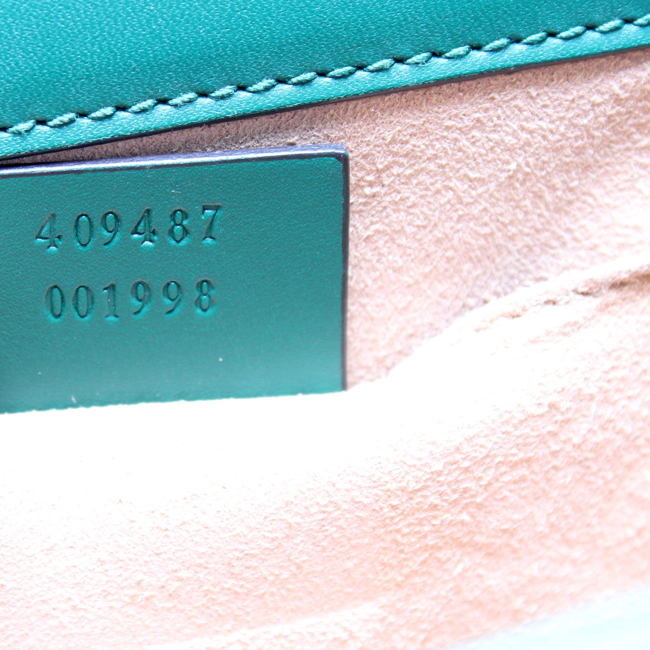 409487 Padlock Guccissima Small