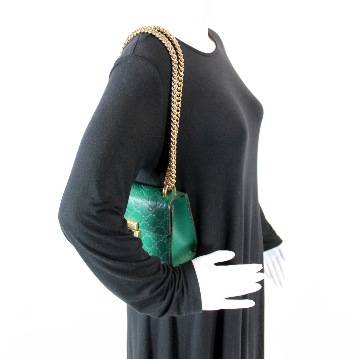 409487 Padlock Guccissima Small