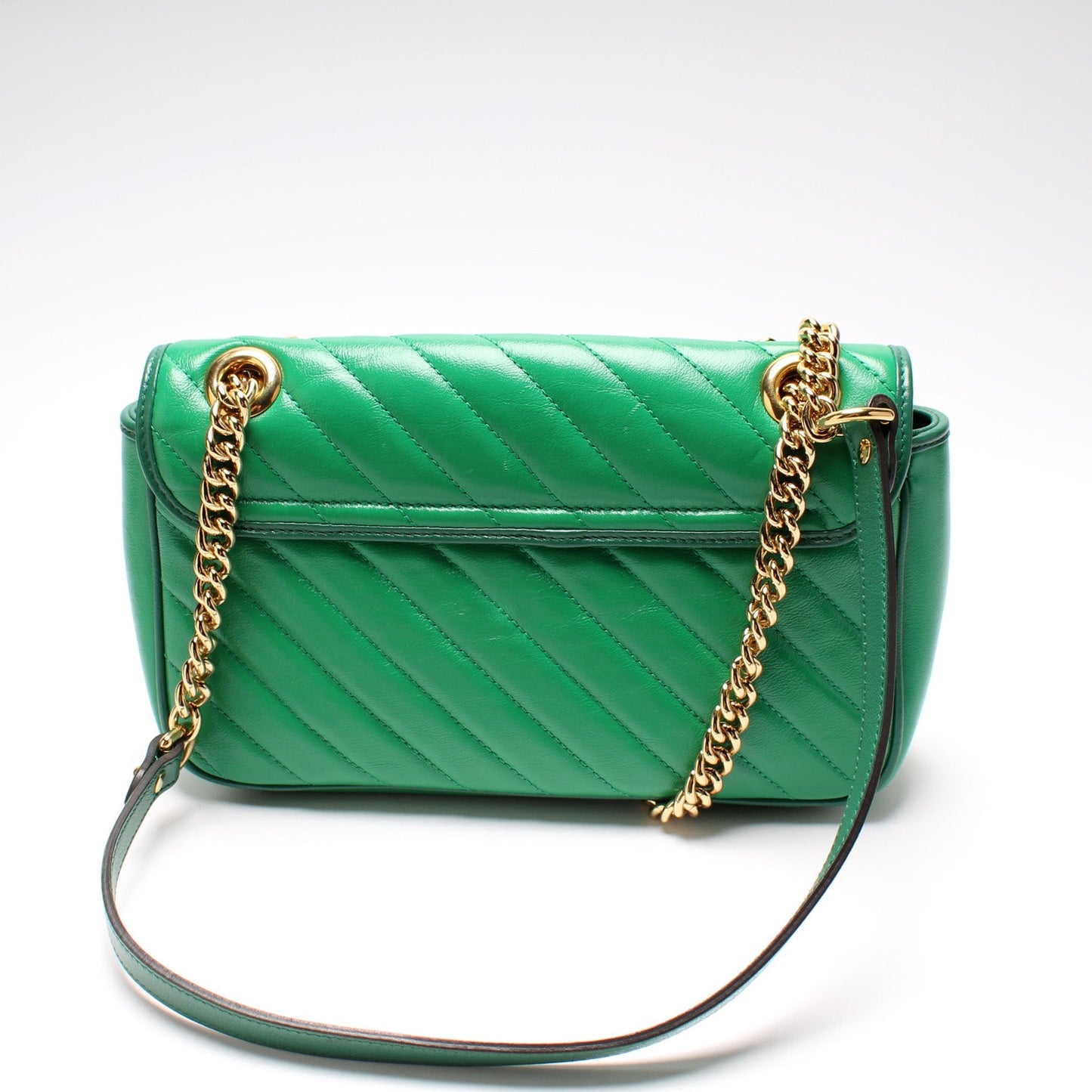 443497 Marmont Torchon Shoulder Small Flap