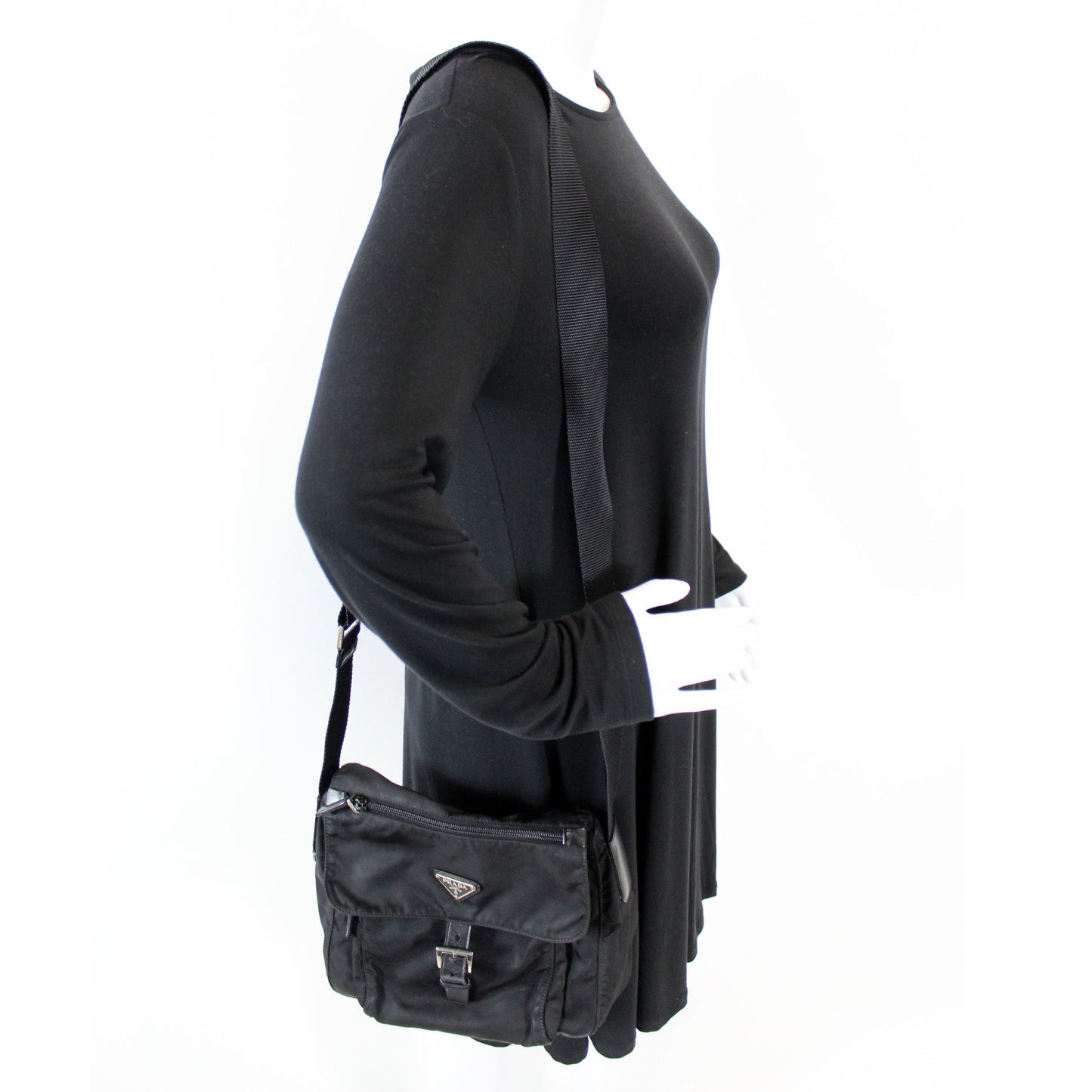Tessuto Nylon Crossbody Small