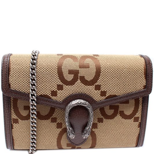 401231 Dionysus Jumbo GG Canvas Mini Wallet