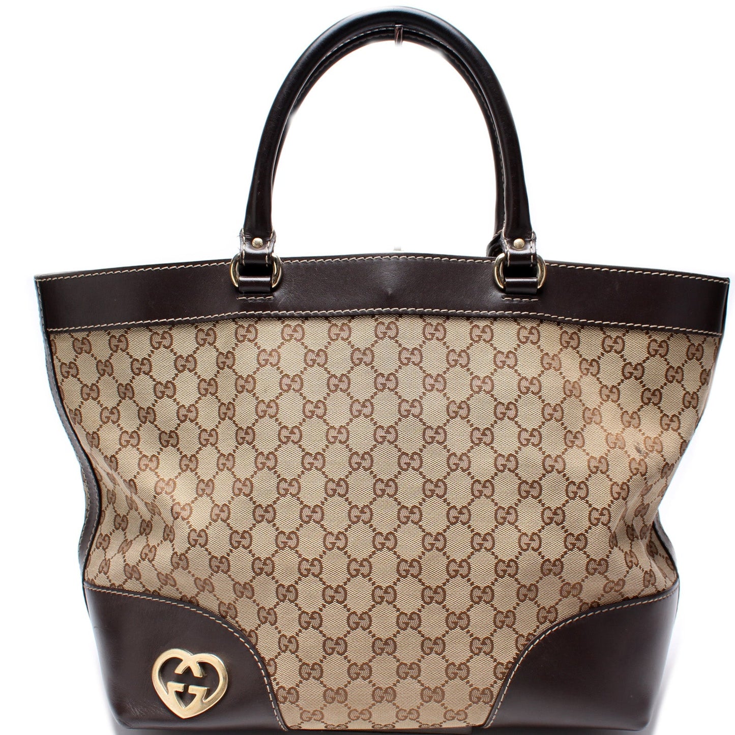 257071 GG Canvas Lovely Heart Tote