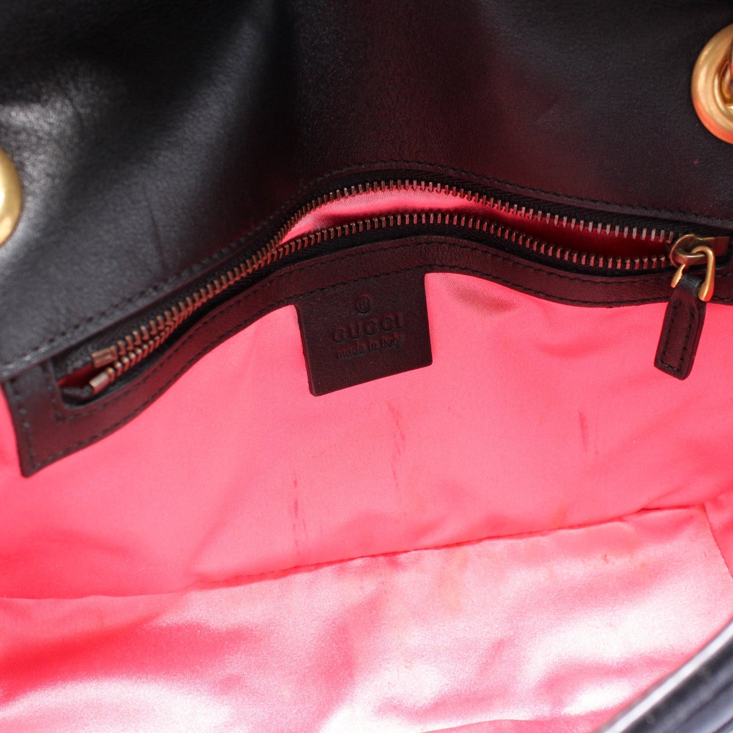 443497 Marmont Shoulder Velvet Small Flap