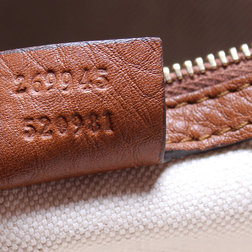 269945 Bella GG Canvas Tote