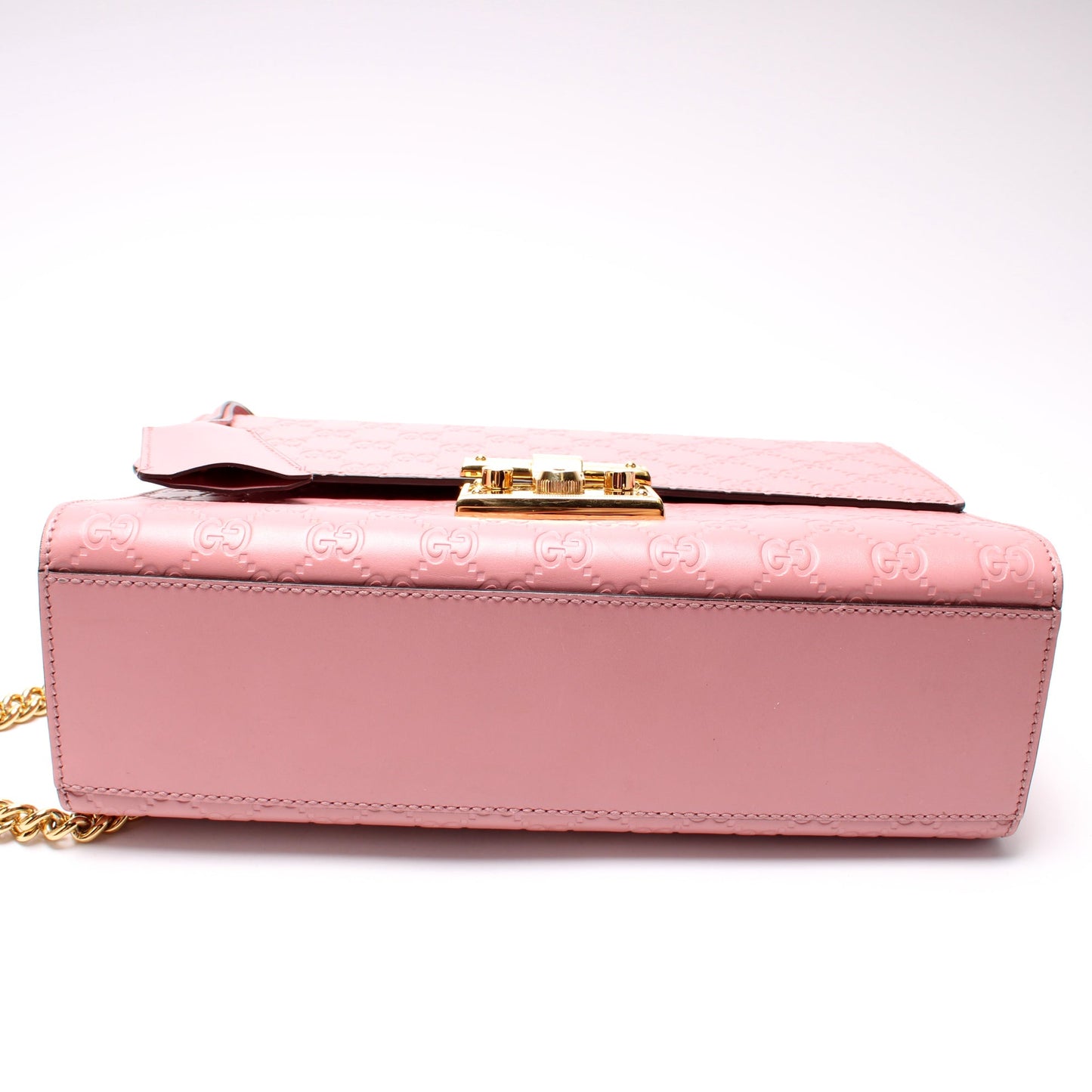 409486 Padlock GG Leather Medium