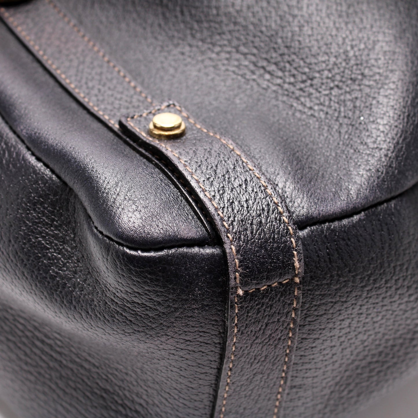 130736 Abbey Leather Tote Medium