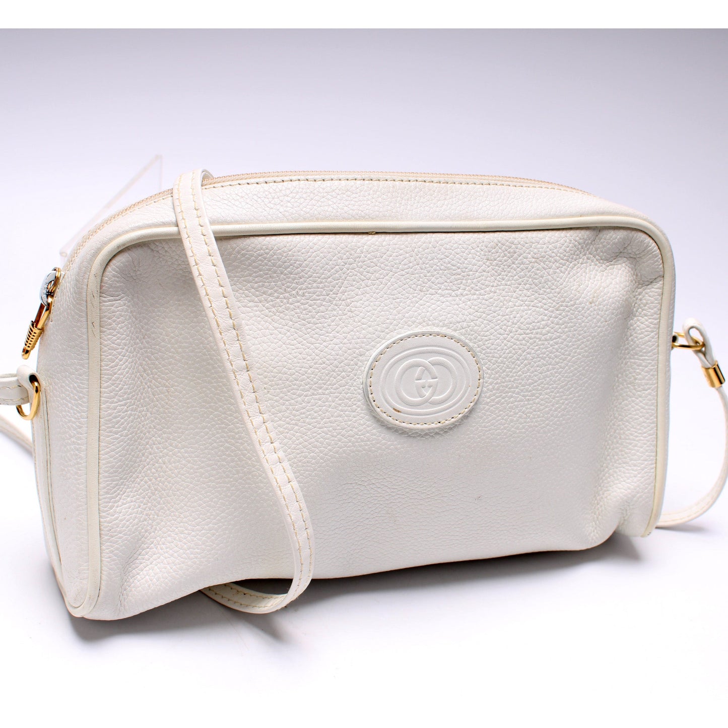 007-1112 Vintage Leather Shoulder Bag