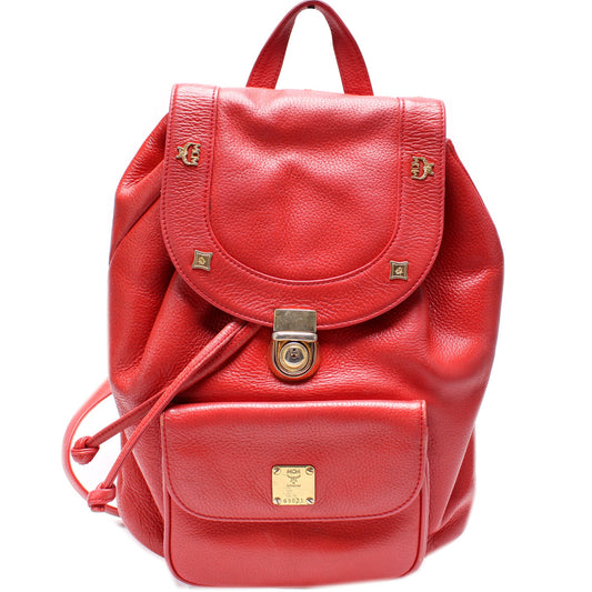 Vintage Leather Backpack