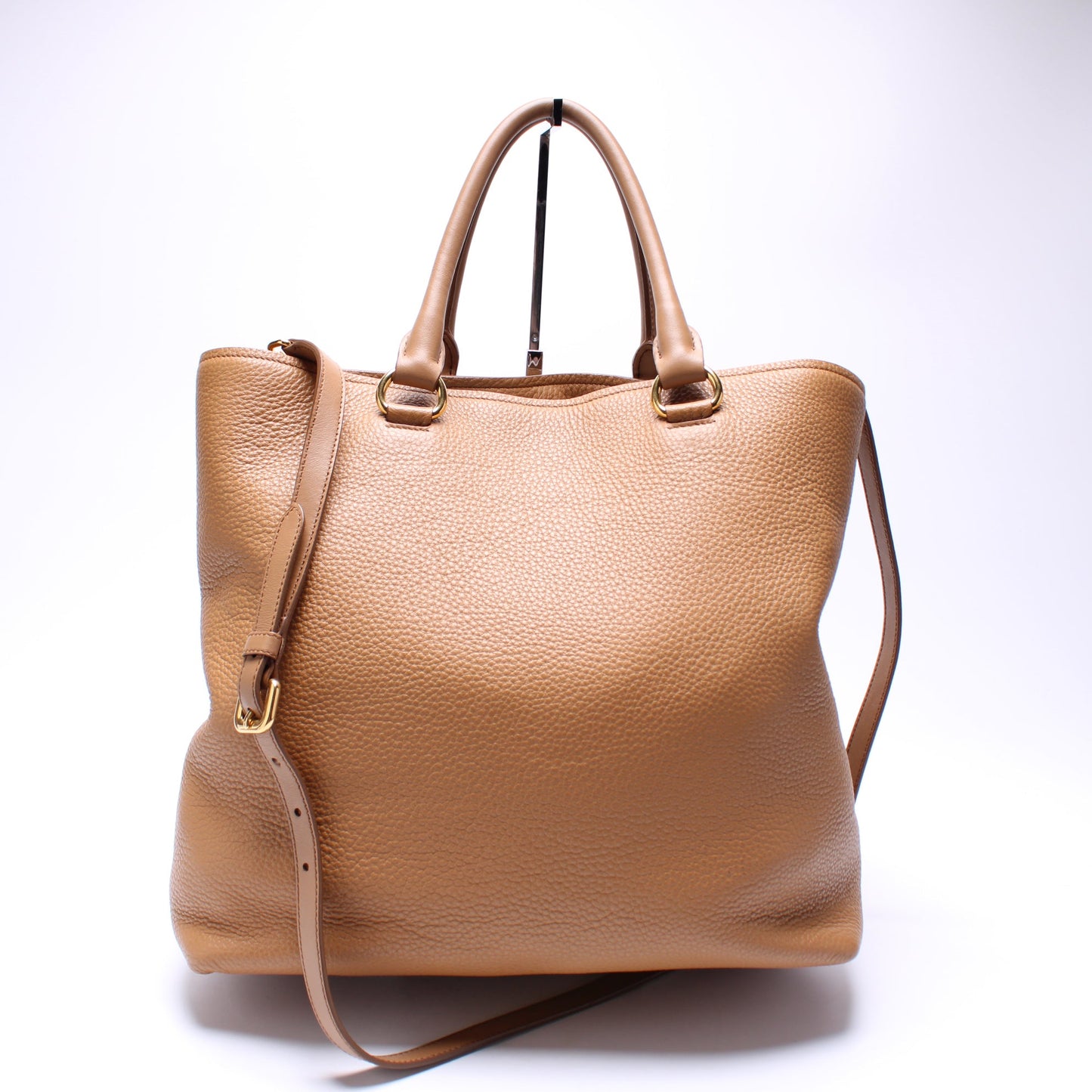 1BG049 Vitello Daino Pocket Tote