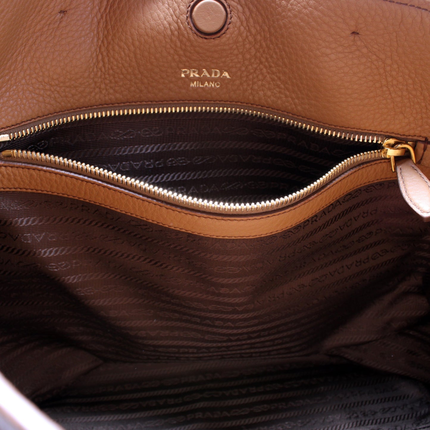 1BG049 Vitello Daino Pocket Tote