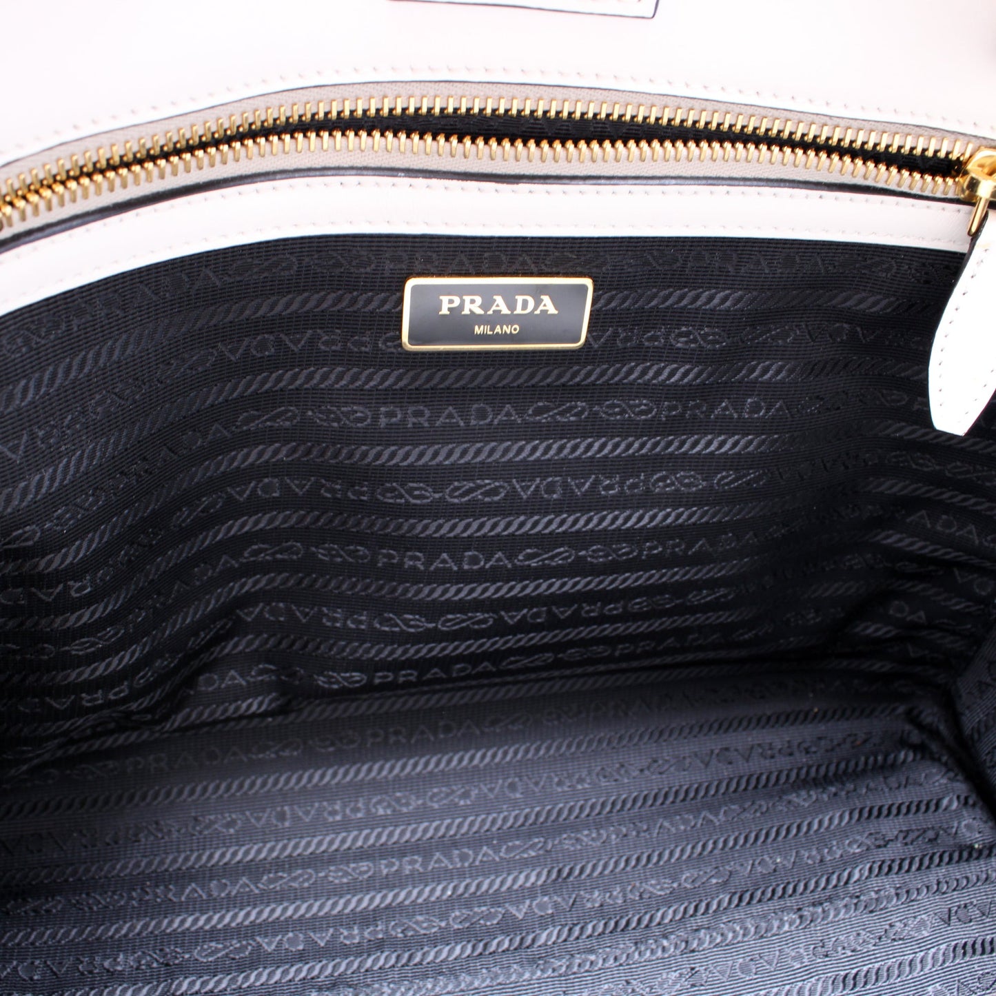 1BA189 Saffiano Calfskin Top Handle Bag
