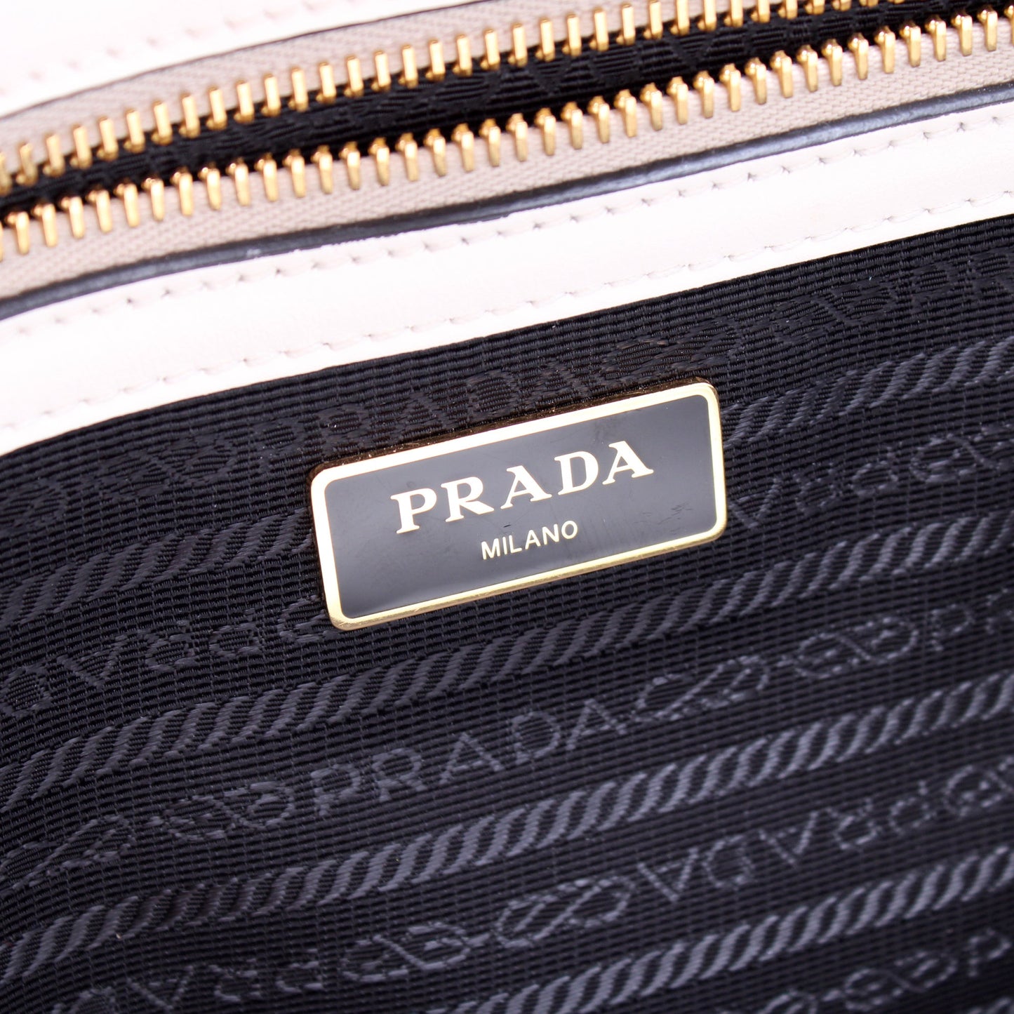 1BA189 Saffiano Calfskin Top Handle Bag