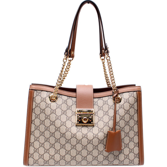 479197 Padlock GG Shoulder Medium