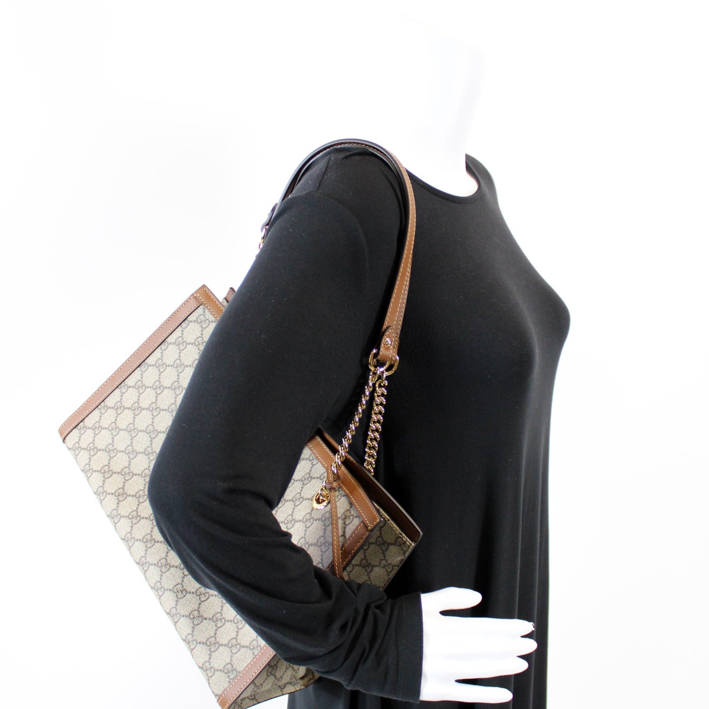 479197 Padlock GG Shoulder Medium