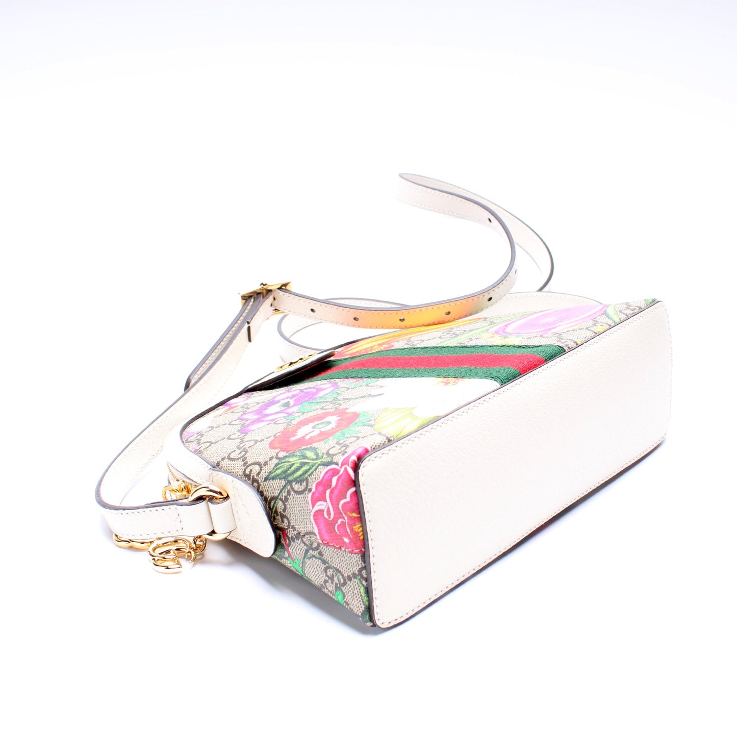 499621 Ophidia GG Flora Small Crossbody
