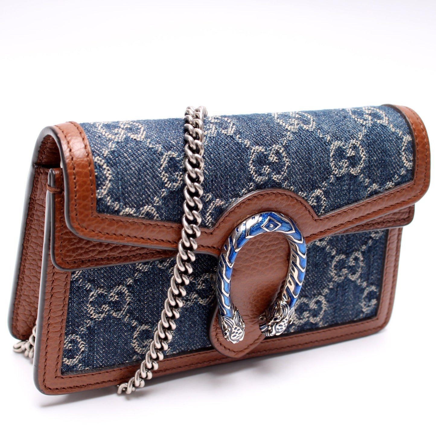 476432 Dionysus GG Denim Supreme Mini