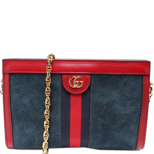 503877 Ophidia Suede Shoulder Small