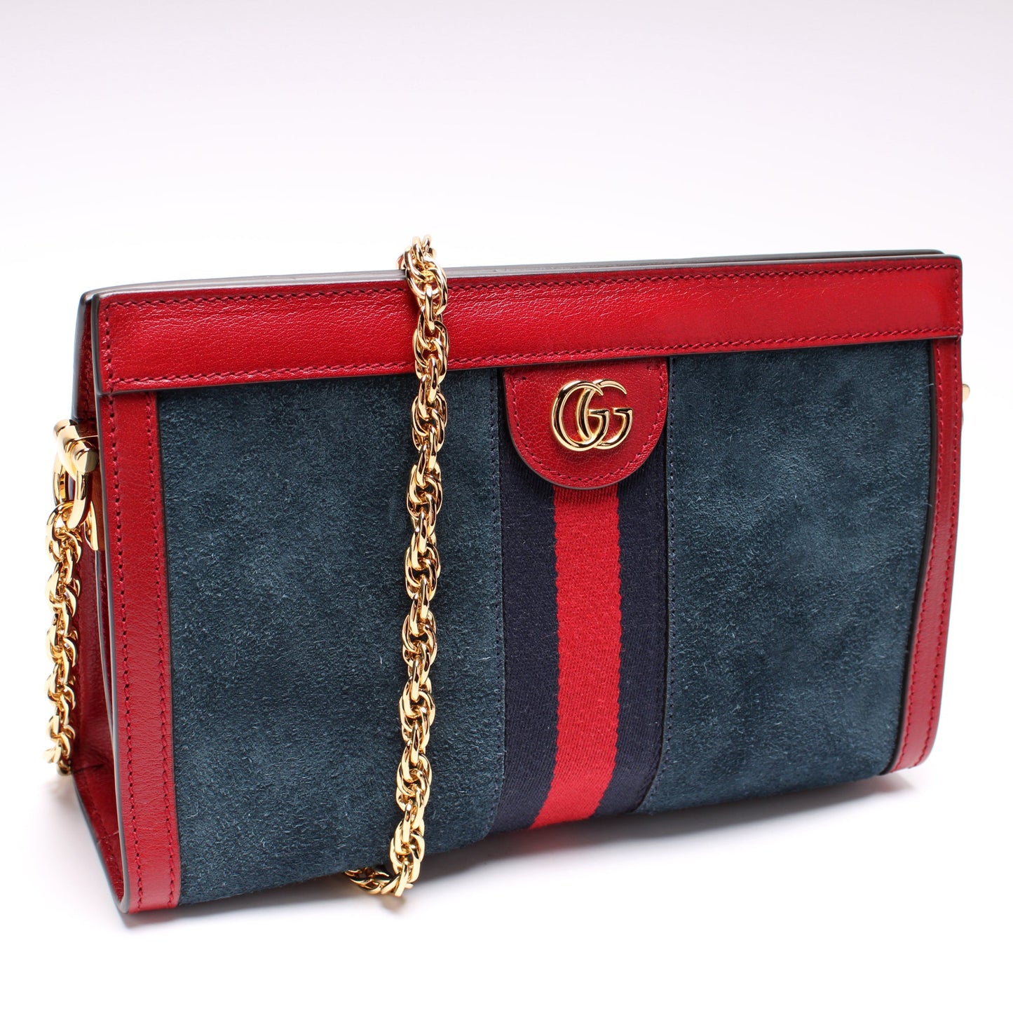 503877 Ophidia Suede Shoulder Small