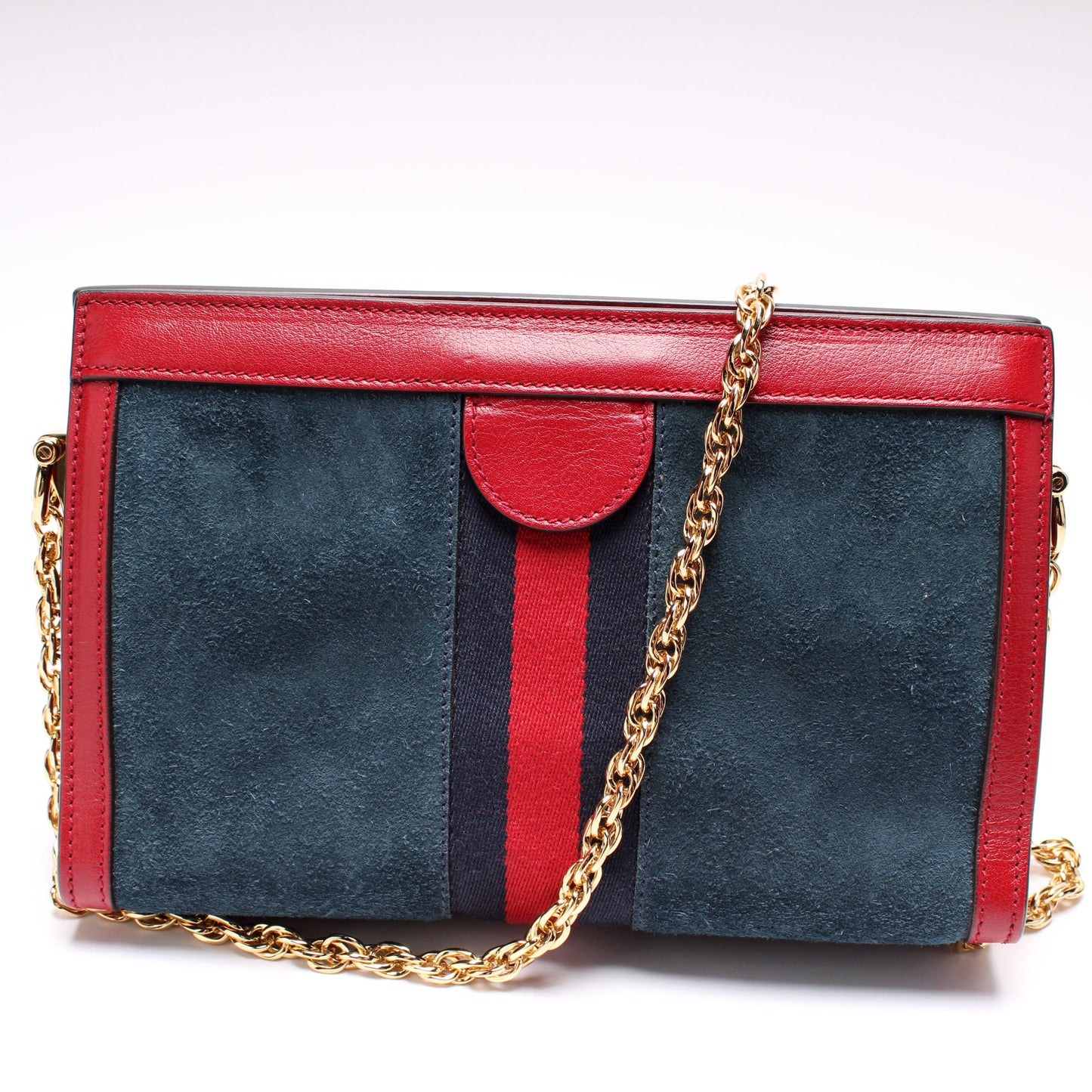 503877 Ophidia Suede Shoulder Small