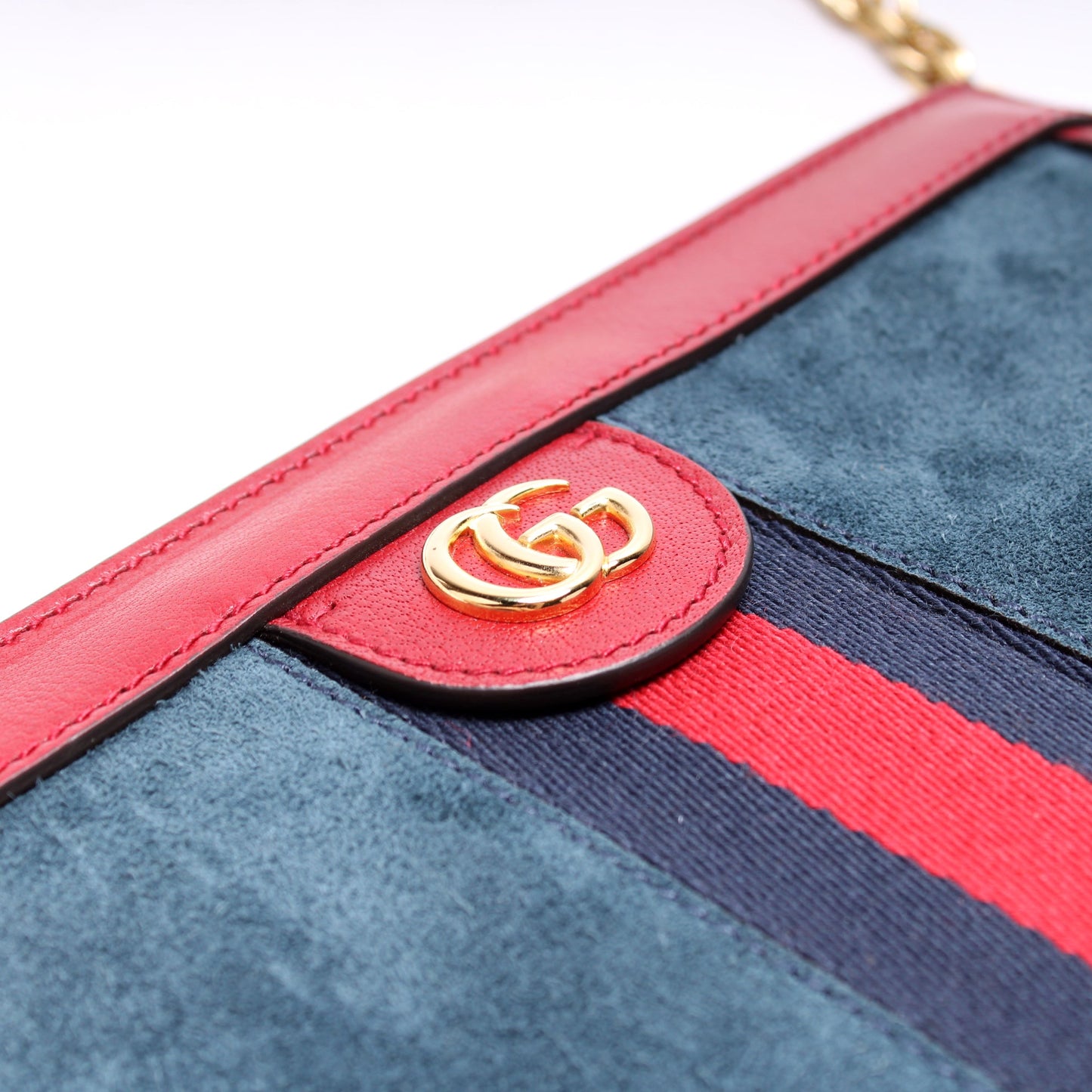 503877 Ophidia Suede Shoulder Small