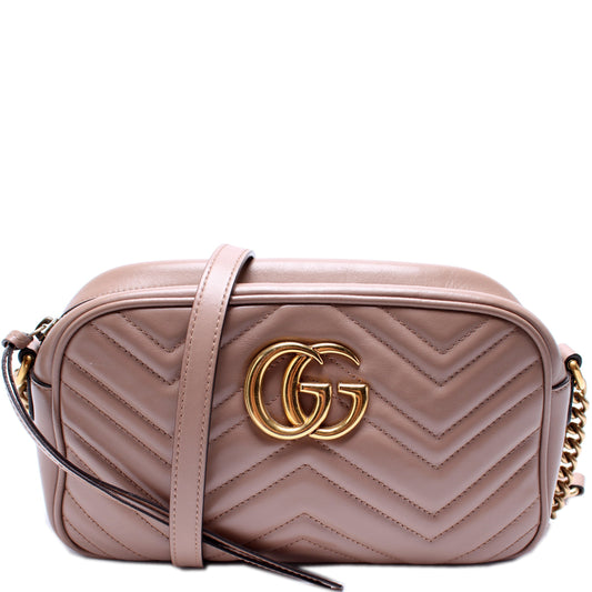 447632 Marmont Small Leather Camera Bag