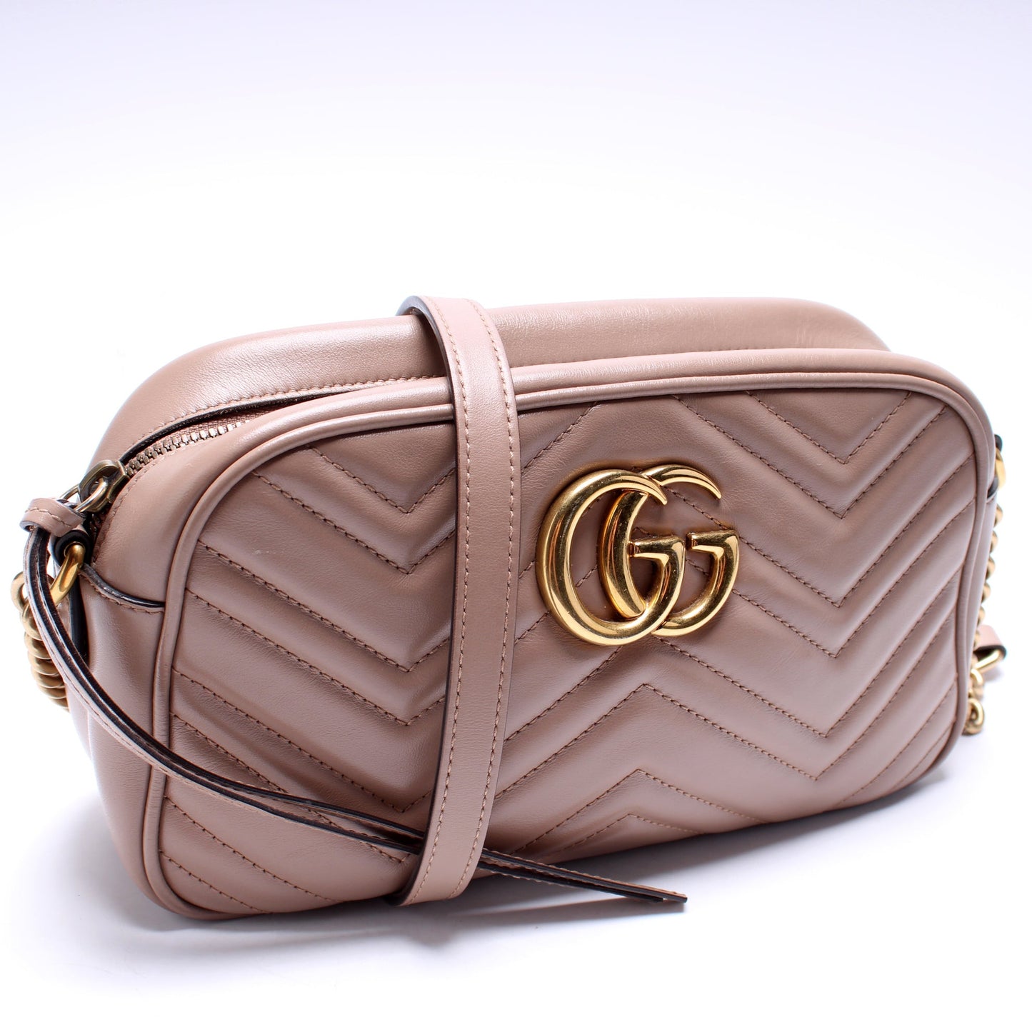 447632 Marmont Small Leather Camera Bag