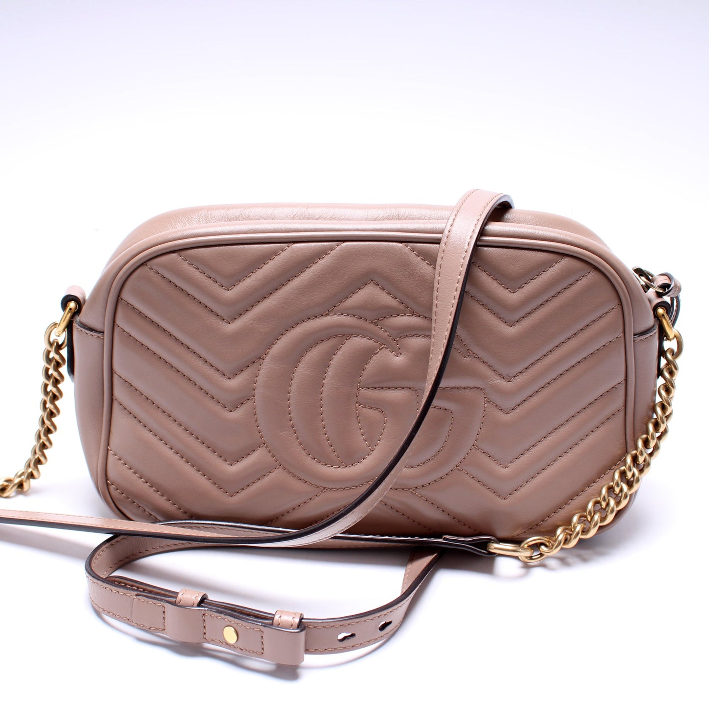 447632 Marmont Small Leather Camera Bag