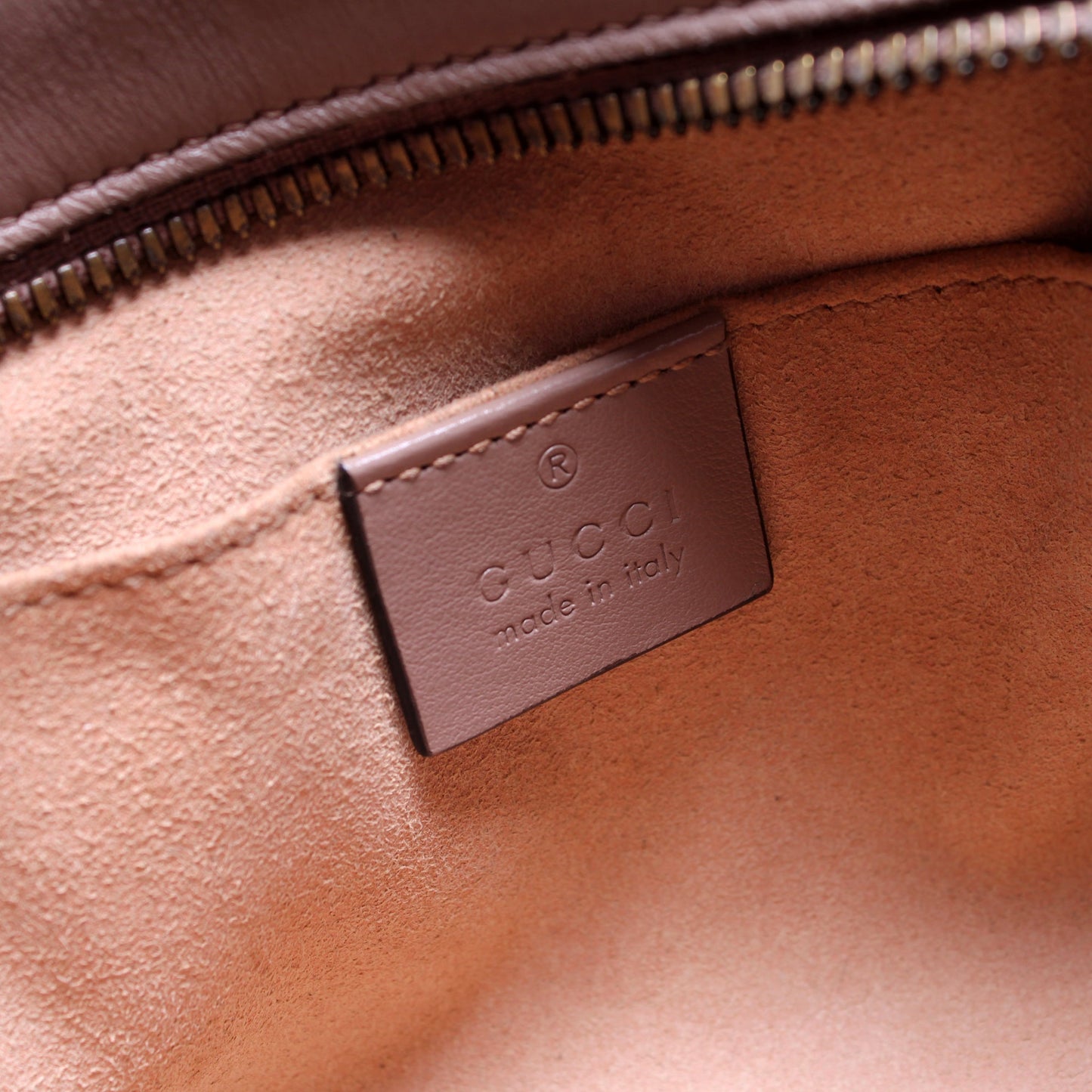 447632 Marmont Small Leather Camera Bag