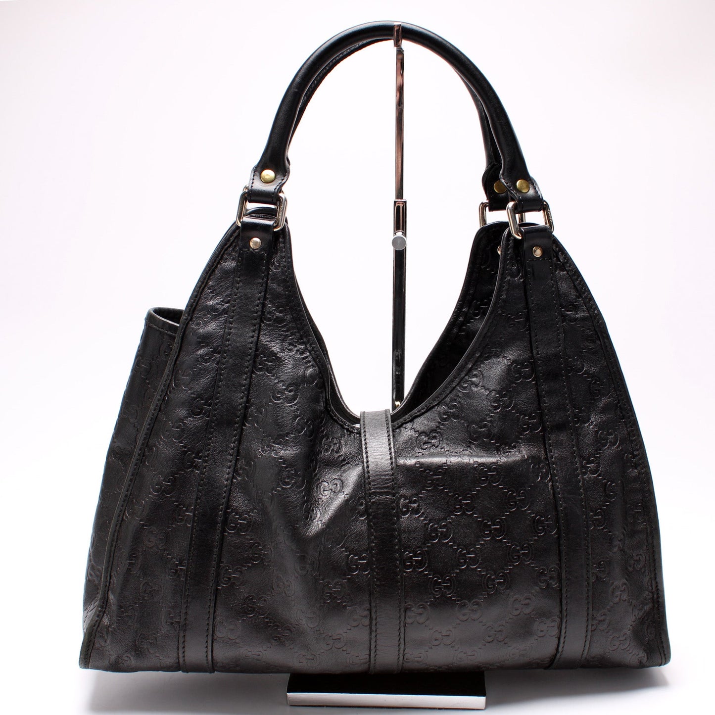 203494 GG Leather Medium Joy Shoulder Bag