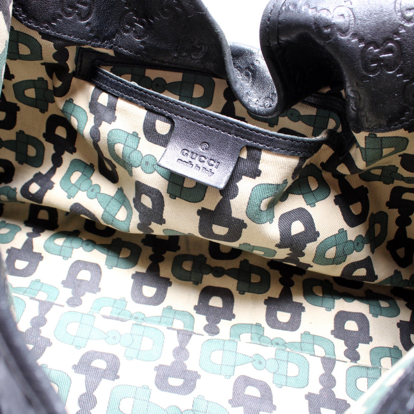 203494 GG Leather Medium Joy Shoulder Bag