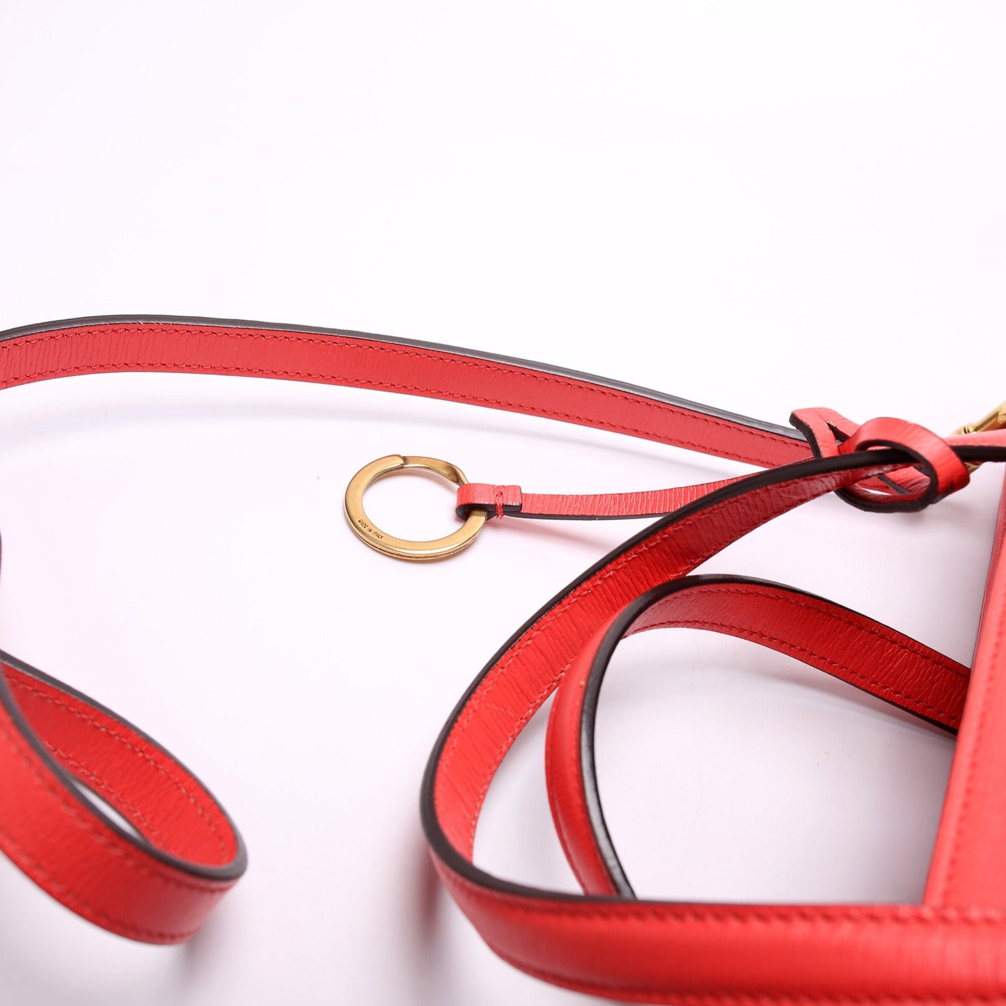 319795 Saffiano Horsebit Tote