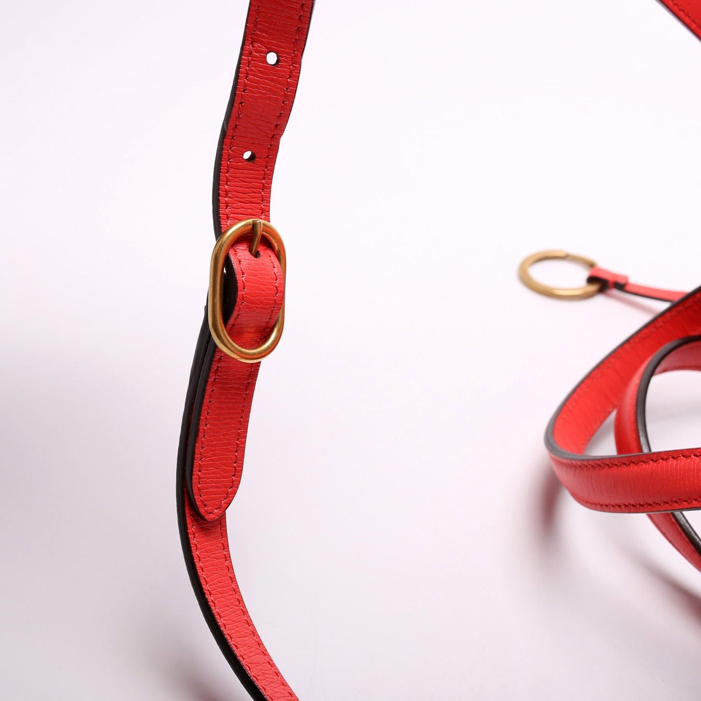 319795 Saffiano Horsebit Tote