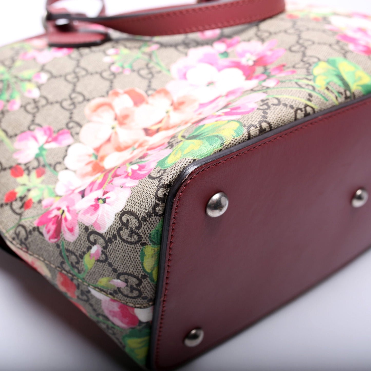 429147 GG Blooms Fold Over Tote