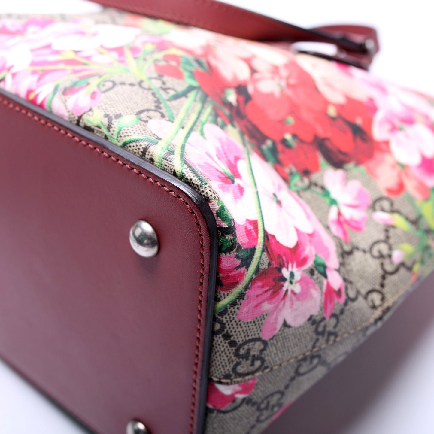 429147 GG Blooms Fold Over Tote