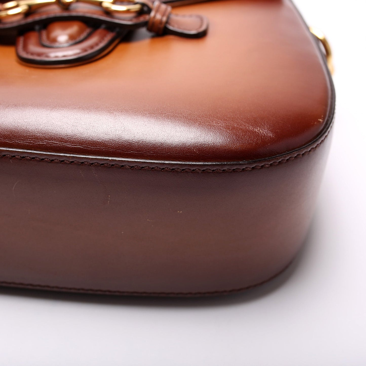 380573 Calfskin Lady Web Medium Shouler Bag