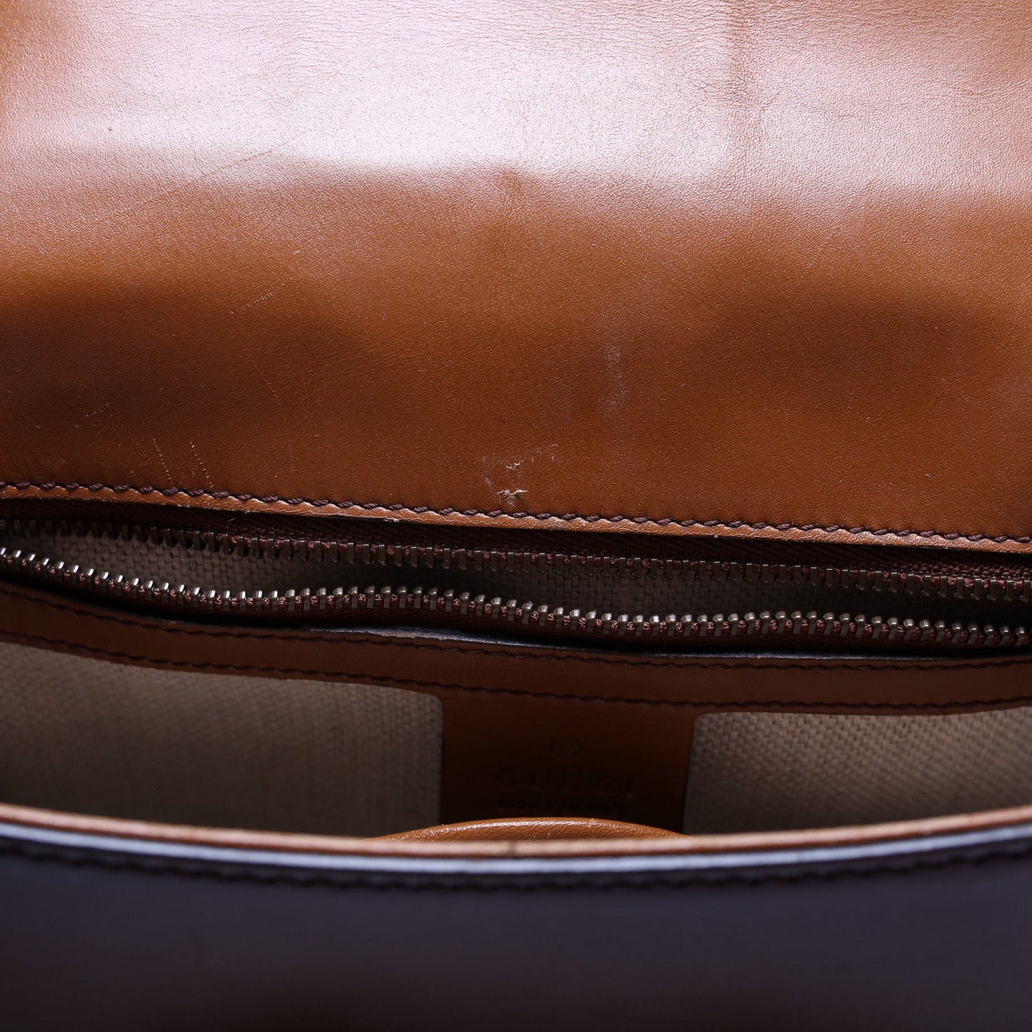 380573 Calfskin Lady Web Medium Shouler Bag
