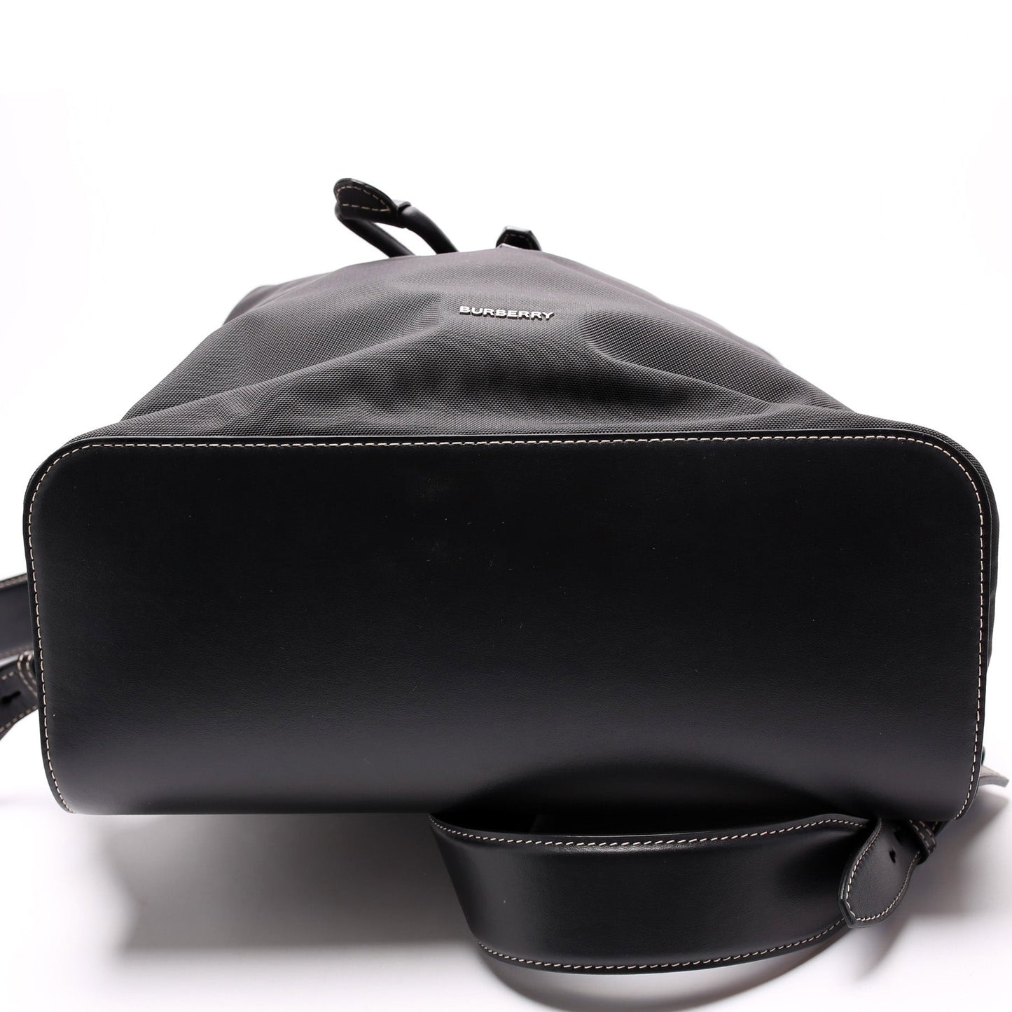 Pocket Backpack Nylon And Leather