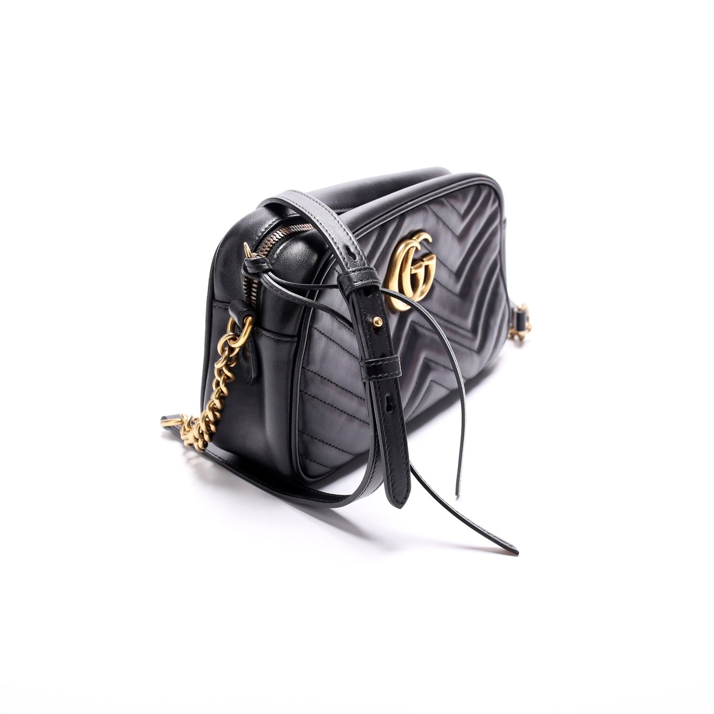 447632 Marmont Small Leather Camera