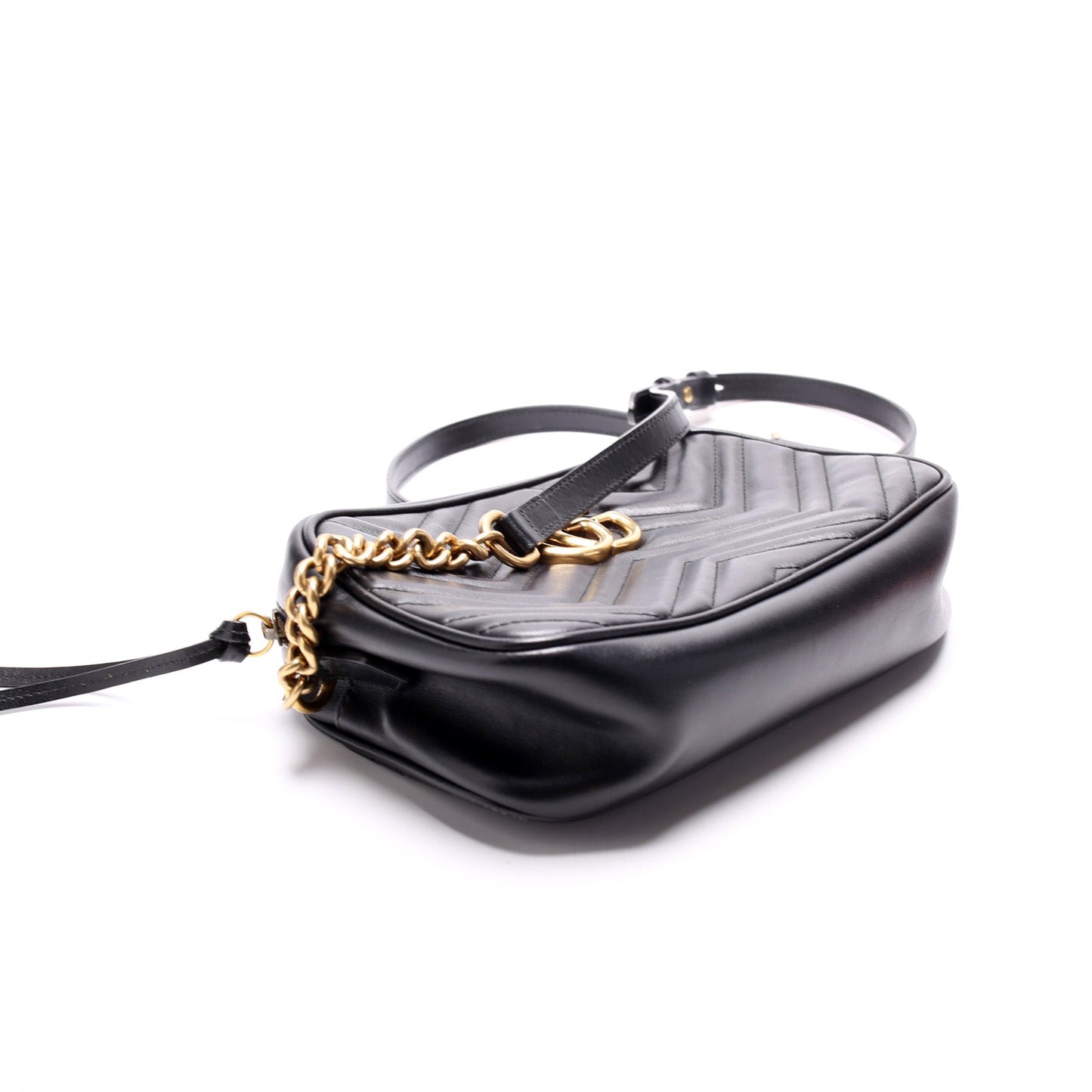 447632 Marmont Small Leather Camera