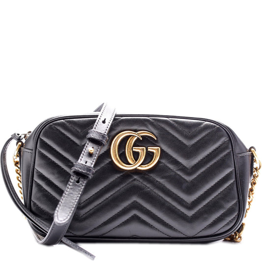 447632 Marmont Small Leather Camera